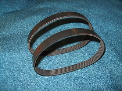2 NEW MOTOR DRIVE BELTS FOR PROFORM CARBON TL TREADMILL PRO FORM CARBON TL