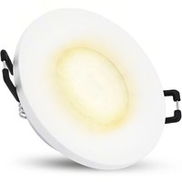 Beda Einbauleuchte IP65 Weiß Rund Led GU10 Dimmbar 7W Warmweiß