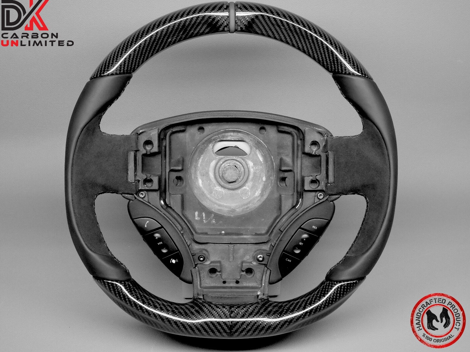 Aston Martin Vantage DB9 DBS Rapide Virage Gray Ring Carbon Steering Wheel v2