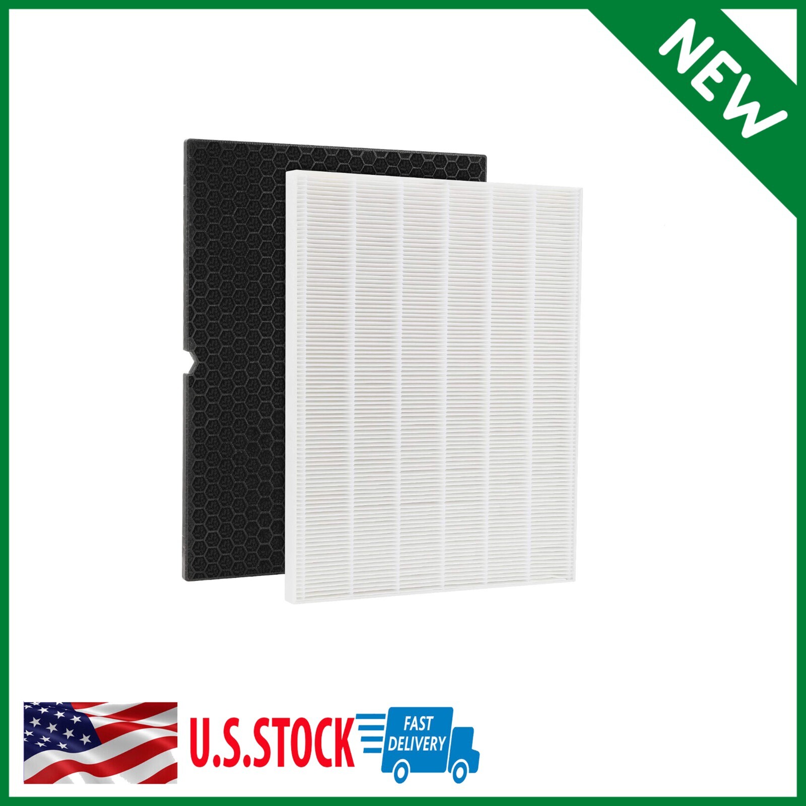 HEPA Replacement Filter H 116130 for Winix 5500-2 Air Purifier Carbon Combo Pack