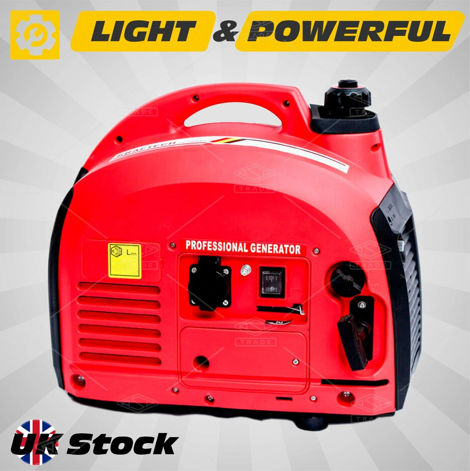 Silent Portable 2000W Petrol Inverter Generator in Nepal at NPR 59399 Rating 5