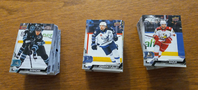 #ad 2024 25 Upper Deck AHL Hockey Base Singles #1 to #150 Create Own Lot $0.99