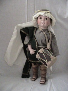 little drummer boy porcelain doll