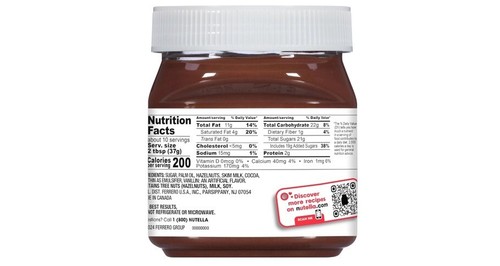 Nutella Hazelnut Spread With Cocoa For Breakfast, 13 Oz Jar FREE SHIPPING - Picture 11 of 11