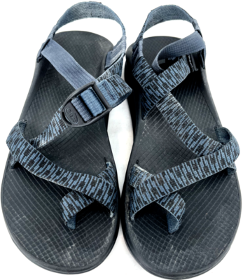 Chaco‎ Z/Boulder 2 Men\'s Multisport Blue Black Strappy Slip-On Sandal Shoes US 9 Chaco Z/Boulder 2 Multisport Blue Black Strappy Sport  main image 3