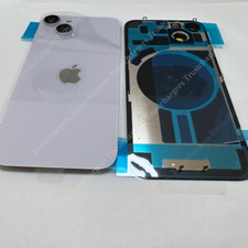 Replacement Back Glass Big Hole with Metal For iPhone 14 15 Rear Cover Lot