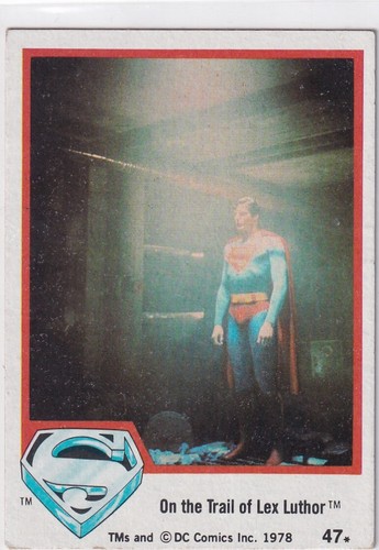 Superman Trading Cards singles Good-Excellent cond. 1978 Topps U-Pick #1-77 - Picture 86 of 147