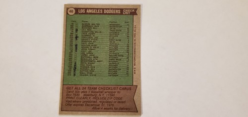1976 BASEBALL 1976 Topps #1-660 Singles ACTUAL PHOTOS Personal Collection - Picture 28 of 472