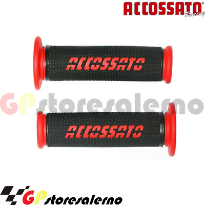 GR006R PAIR OF KNOBS RECESSED RACING DRILLED BLACK RED BENASSI