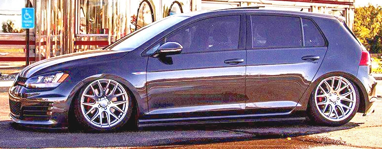 Kit de suspensión neumática trasera Air Lift Performance VW Audi A3 Mk7 78664 con amortiguadores Foto 2 de 4