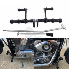 Glossing Black Look Forward Controls For Harley Dyna Low Rider FXDL 2000-2017