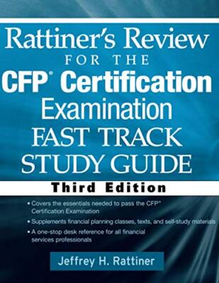 Rattiner's Review for the CFP Certification, Rattiner, H. 9780470436288 New-,