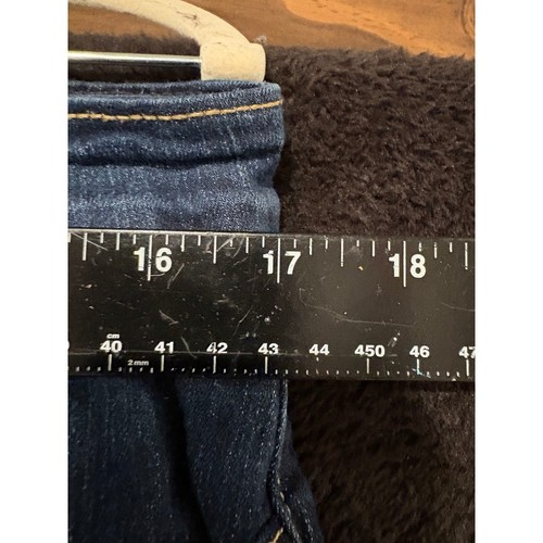 Signature Levi Strauss Modern Boot Cut Dark Wash Jeans Size 30x31 - Picture 2 of 7