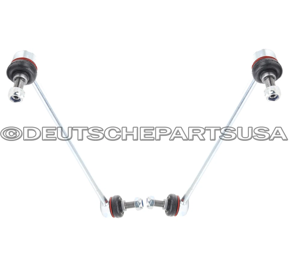 PAR DE ESLABONES DE BARRA ESTABILIZADORA IZQUIERDA + DERECHA VOLKSWAGEN JETTA GOLF Jetta RABBIT AUDI A3 Foto 2 de 3