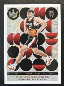 Donovan Clingan 2024-25 Panini Court Kings Rookies III RC Blazers #181