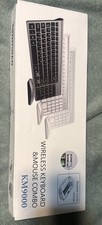TOPMATE WIRELESS KEYBOARD AND MOUSE ULTRA SLIM COMBO 2.4G SILENT COMPACT WHITE