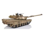 US Stock Henglong 1/16 7.0 M1A2 Abrams IR BB RTR RC Tank 3918 Smoke Airsoft — photo 3