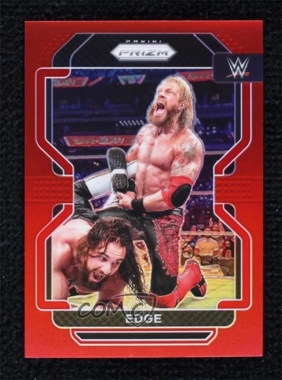 2022 Panini Prizm WWE Red Prizm 187/299 Edge #164 0ej7