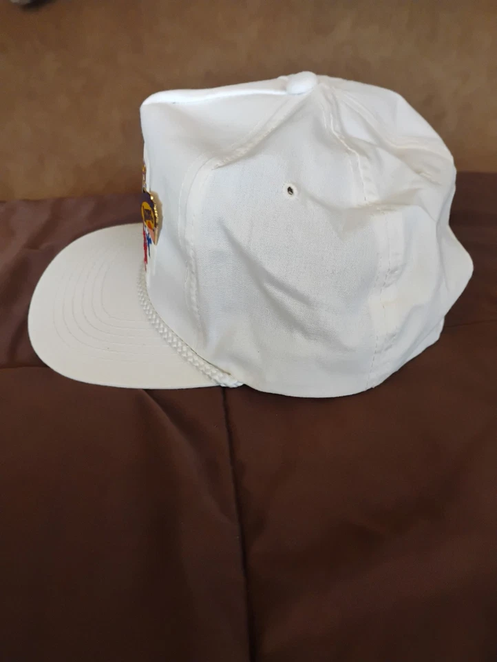 Chapéu Snapback Vintage Lakers Back to Back 87 88 NBA Basketball Champions Branco  - Imagem 3 de 4