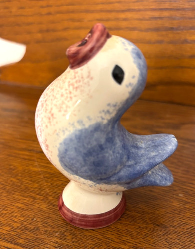 Vintage "1998 The Christmas Pie Bird" Vent Ceramic Roman Inc Farmhouse