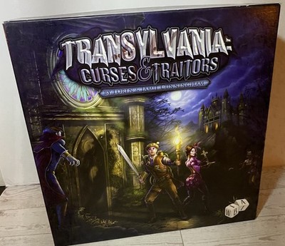 WIBAI Games Transylvania: Curses & Traitors Horror Board Game WA101 Complete