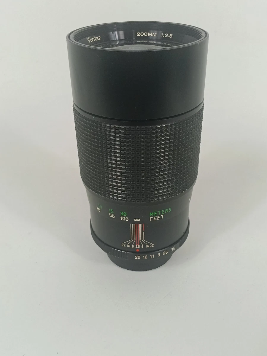 Vivitar f/3.5 Camera Lenses 200mm Focal for sale - eBay
