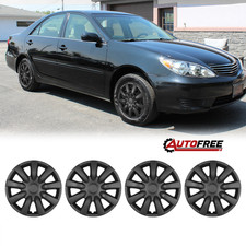 For 2002-2006 Toyota Camry 15 Wheel Covers Hubcap R15 Tire Rims Black Set Of 4 For 2002-2006 Toyota Camry 15 Wheel Covers Hubcap R15 Tire Rims Black Set Of 4