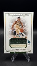 2019-20 Panini NT Basketball Giannis Antetokounmpo TH-GAN Treasured Threads /25