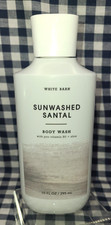 ALL NEW Sunwashed Santal Body Wash Gel 10 oz Bath  Body Works SHIPS FREE 
