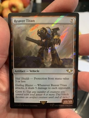 MTG | Reaver Titan (Surge Foil) | Warhammer 40.000 40K | Magic the Gathering | NM