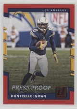 2017 Panini Donruss Press Proof Red Dontrelle Inman #248 4l3