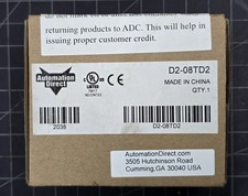 AUTOMATION DIRECT D2-08TD2 DISCRETE OUTPUT MODULE