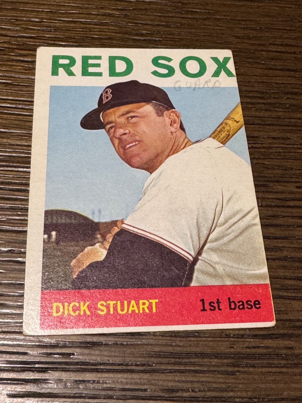 1964 Topps #410 DICK STUART Boston Red Sox - VG - Free Shipping