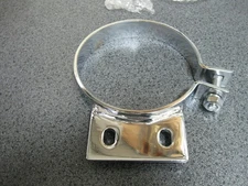 Automann 562.U7551BKC 5" Chrome Stack Bracket for Peterbilt New