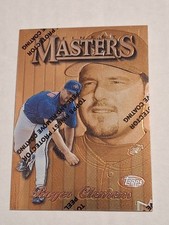 1997 ROGER CLEMENS TOPPS FINEST MASTERS BASEBALL CARD #233 BLUE JAYS RED SOX