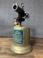 Vintage Montgomery Ward Eclipse Quality Brass Blow Torch
