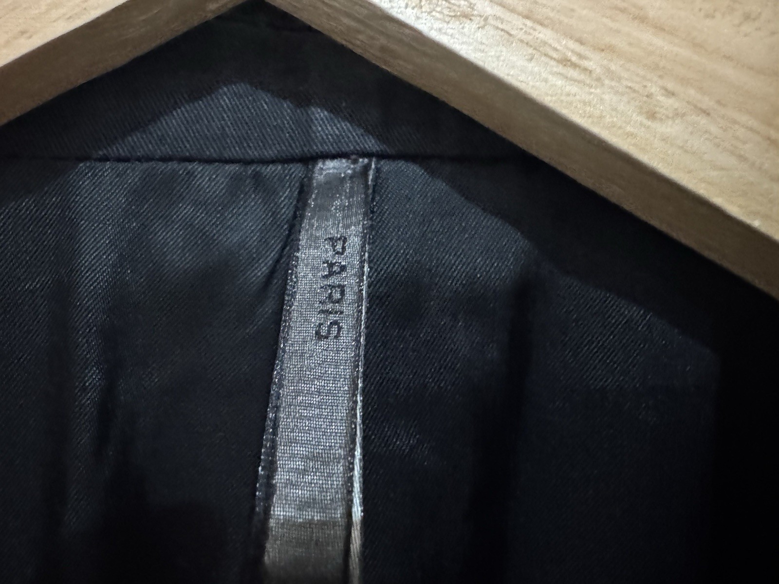 Christian Dior Homme Paris Black Cotton Tailored Dress Blazer Jacket Size IT 48R image 8