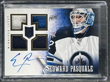 Pasquale, Edward - 2013-14 Prime Hockey - Swatch/Autograph - 92/199