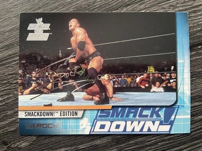 2002 Fleer WWE Raw vs. SmackDown #1 The Rock