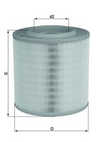 Mahle Luftfilter Lx 3143 Passend FüR Nissan