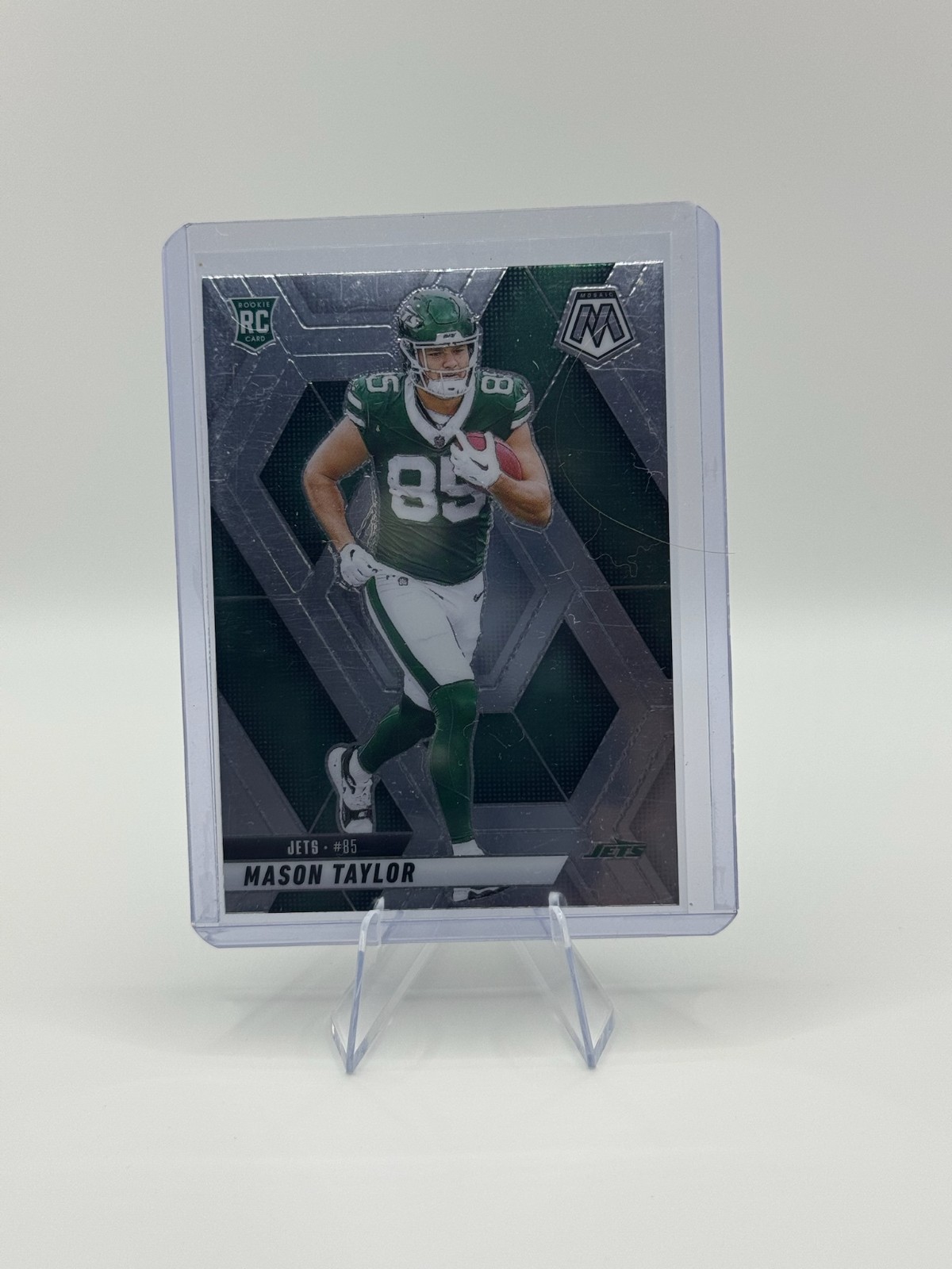 2025 Panini Mosaic - Rookies Mason Taylor #324 Silver Prizm (RC)