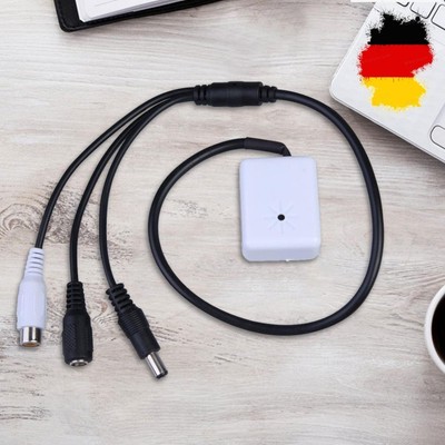 HiFi Audio Pickup Microphone High Sensitive for CCTV/IP Camera/DVR/NVR