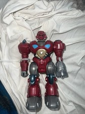 Hap P Kid 7" Toy Robot Battery Operated Walking / Articulating - still works