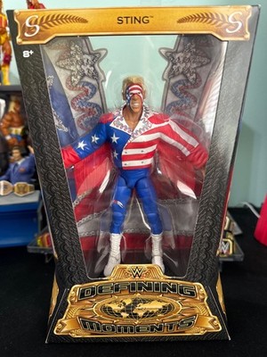 MATTEL WWE STING DEFINING MOMENTS SERIES 6(GREAT AMERICAN BASH)