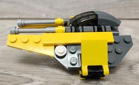 Lego Star Wars 6966 Mini Jedi Starfighter 100% Complete Set NO MANUAL OR PACKAGE