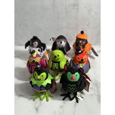 Target Hyde EEK 2024 Featherly Friends Halloween Fabric Birds SET OF 8 NEW