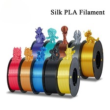 Silk PLA 3D Printer Filament 5KG Single/Dual /Triple Colors Filaments 2.2LBS