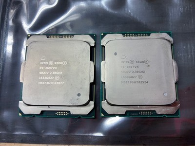 Matching Pair of Intel Xenon E5-2697 v4 2.3GHz 18C/36T LGA2011-3 Processor