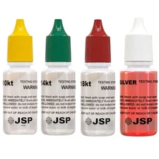 Gold Silver Jewelry Fresh Testing Acid Kit 10K 14K 18K Sterling 999 Made in USA