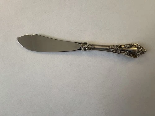 LUNT "ELOQUENCE" STERLING MASTER BUTTER SERVER